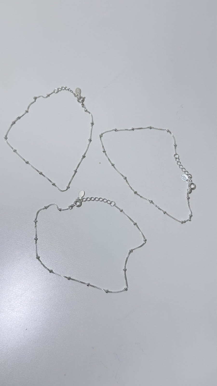 Solor Anklet, Silver
