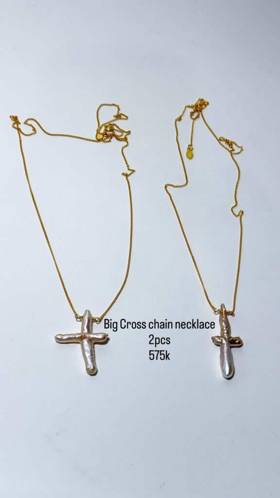 Big Cross Chain Necklace