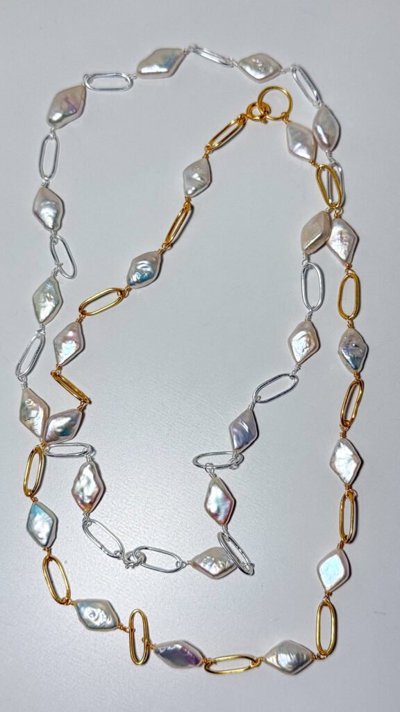 Oriana Wajik Pearl Necklace