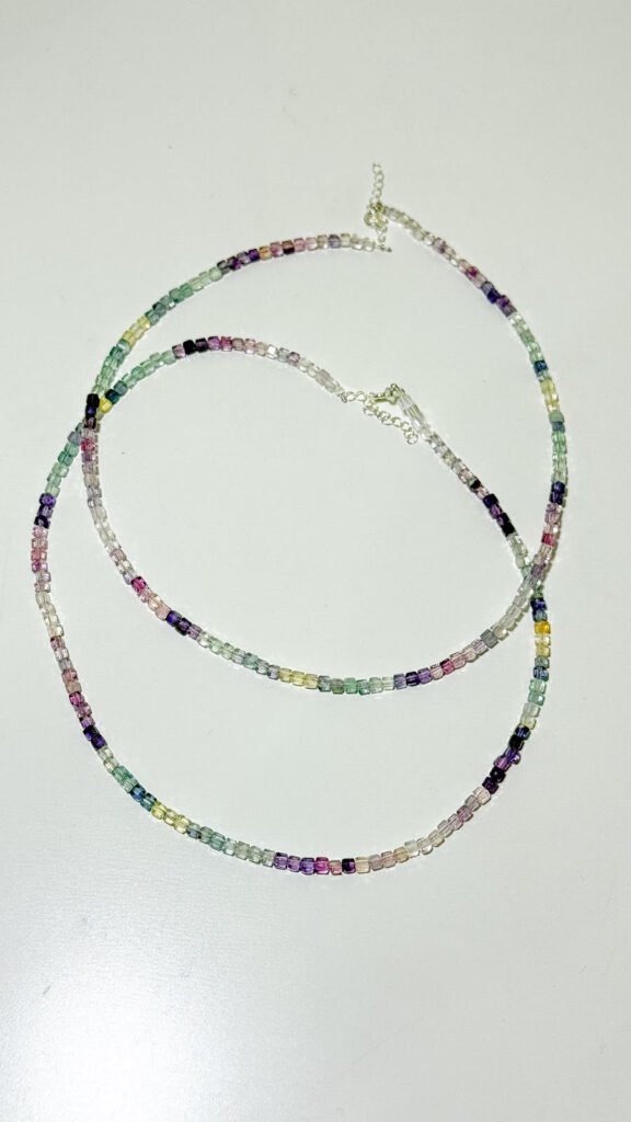 Fluorite Boxy Necklace