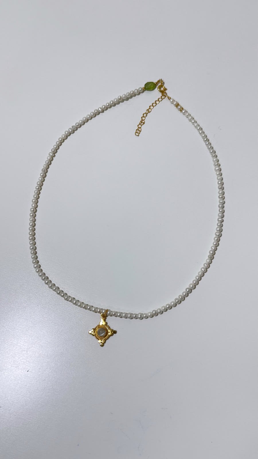 Moonlit Pearl Necklace