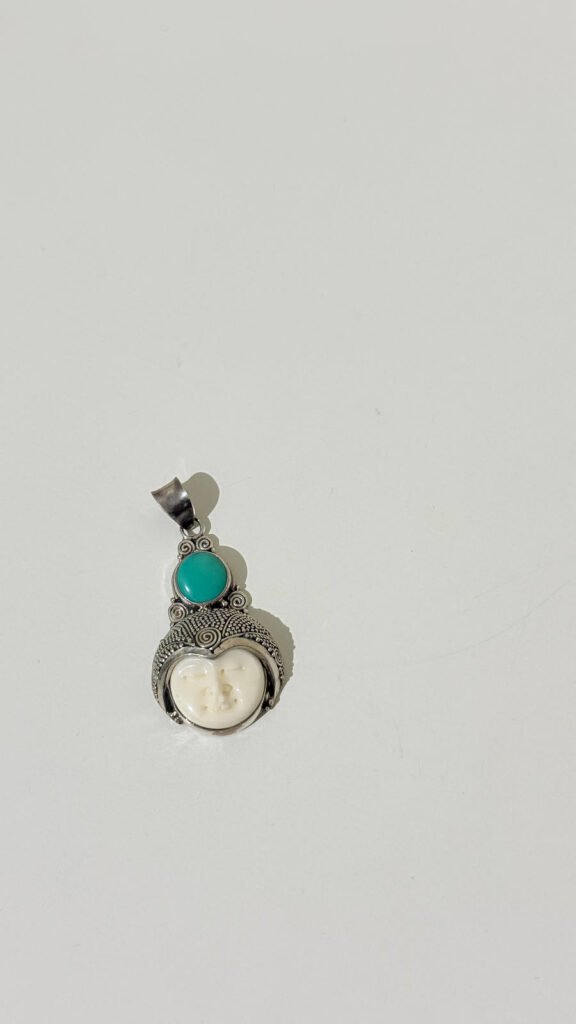 Turquoise Buddha Pendant