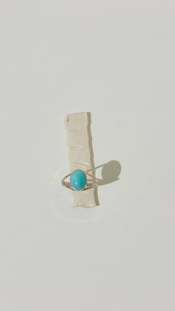 Blue Amazonite Ring